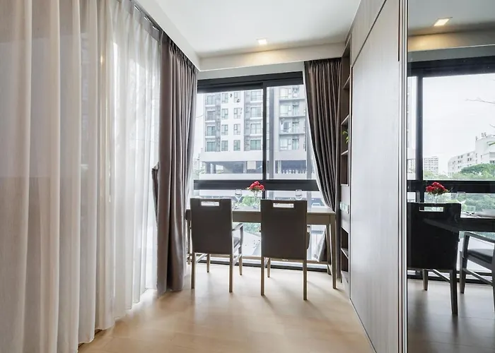 Apartment Premium Center Of Bkk 5 Mins Bts Thong Lor *