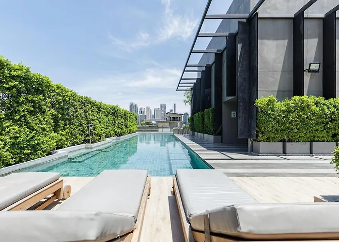 Apartment Premium Center Of Bkk 5 Mins Bts Thong Lor *